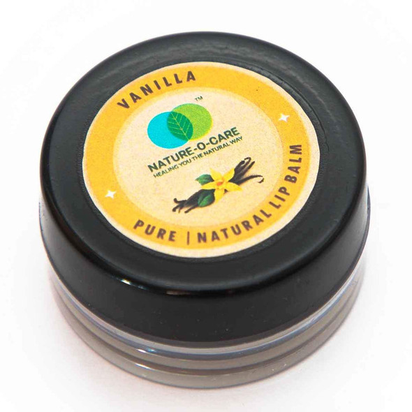 Pure Natural Vanilla Lip Balm |By Nature O Care | 0.28 Oz | 0.02 lbs | SU-TQ-MAY20