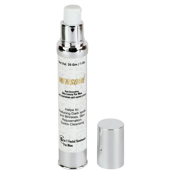 Skin Lightening Anti Aging Lotion (6 In 1 Facial Treatment For Men) |By MENSOME | 1.06 Oz | 0.07 lbs | SU-TQ-MAY20