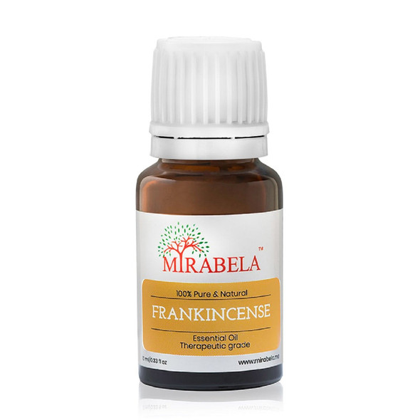 Frankincense Essential Oil |By Mirabela | 0.34  Fl Oz | SU-TQ-MAY20