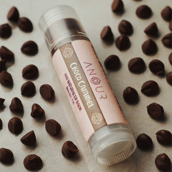 Choco Caramel Lip Balm |By Anour | 0.18 Oz | 0.01 lbs | SU-TQ-MAY20
