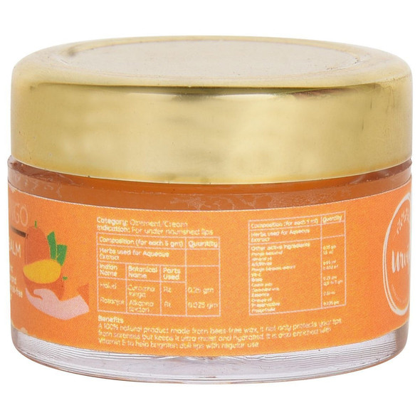 Mango Lip Balm |By Urvija | 0.53 Oz | 0.03 lbs | SU-TQ-MAY20