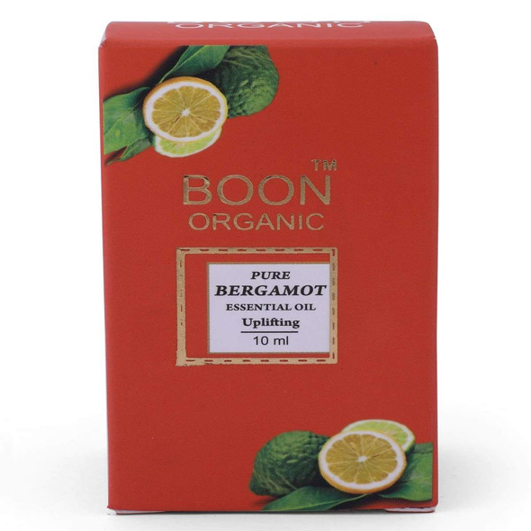 Bergamot Essential Oil |By Boon Organic | 0.35 Oz | 0.02 lbs | SU-TQ-MAY20