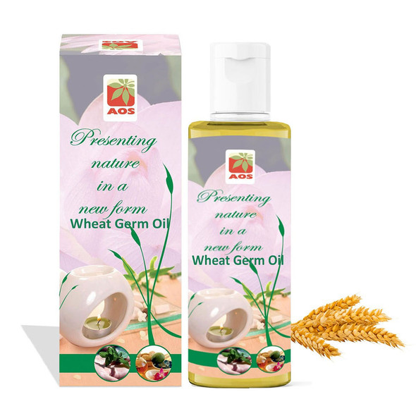 100% Pure Wheat Germ oil |By AOS Products | 1.06 Oz | 0.07 lbs | SU-TQ-MAY20