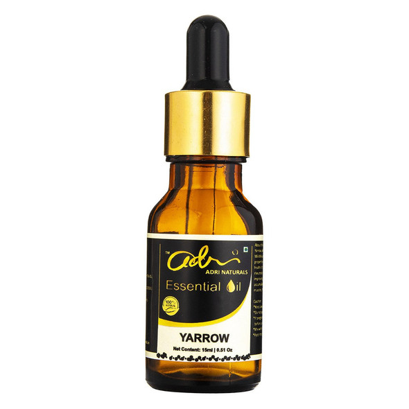 Yarrow Essential Oil (100% Pure) |By Adri Naturals | 0.51  Fl Oz | SU-TQ-MAY20