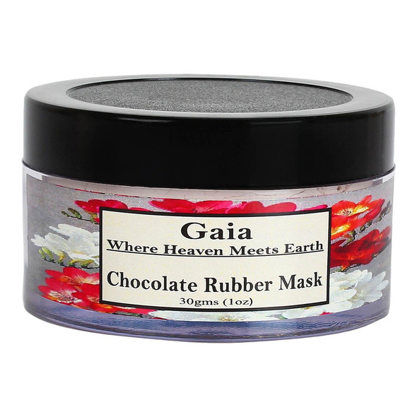 Chocolate Rubber Mask |By Gaia | 1.06 Oz | 0.07 lbs | SU-TQ-MAY20