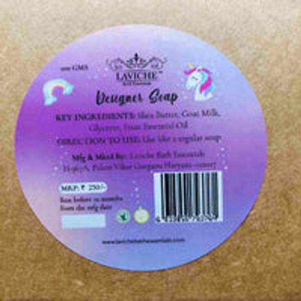 Unicorn Eraser Soap |By Laviche Bath Essentials | 3.53 Oz | 0.22 lbs | SU-TQ-MAY20