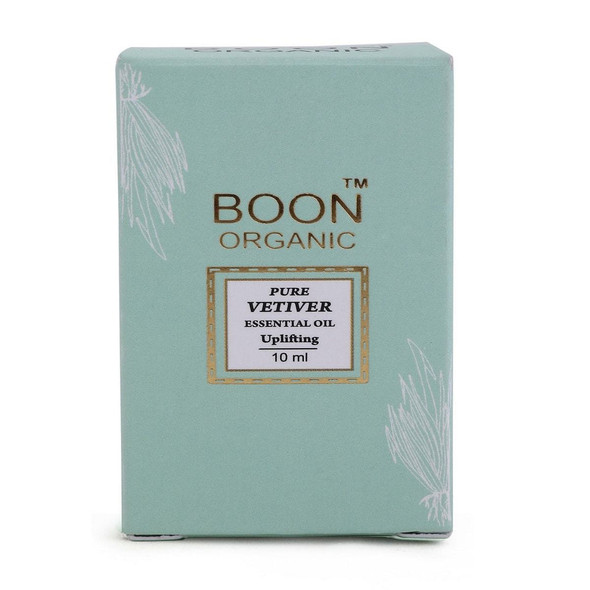 Vetiver Essential Oil |By Boon Organic | 0.35 Oz | 0.02 lbs | SU-TQ-MAY20