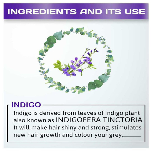 Organic Indigo Leaf Powder - Hair Colour |By Indus Valley | 3.53 Oz | 0.22 lbs | SU-TQ-MAY20