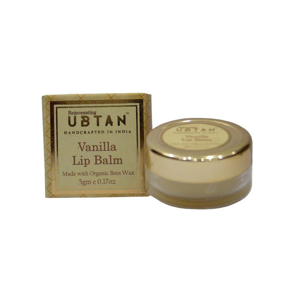 Vanilla Lip Balm |By Rejuvenating Ubtan | 0.18 Oz | 0.01 lbs | SU-TQ-MAY20