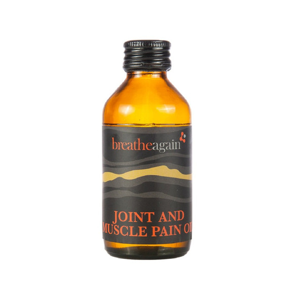 Chemical Free Joint Muscle Pain Massage Oil(100ml) |By Breatheagain | 3.38  Fl Oz | SU-TQ-MAY20