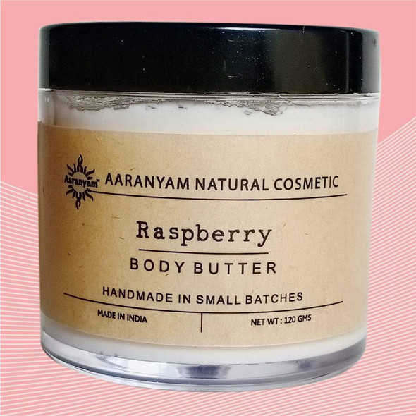 Raspberry Body Butter |By Aaranyam | 4.23 Oz | 0.26 lbs | SU-TQ-MAY20