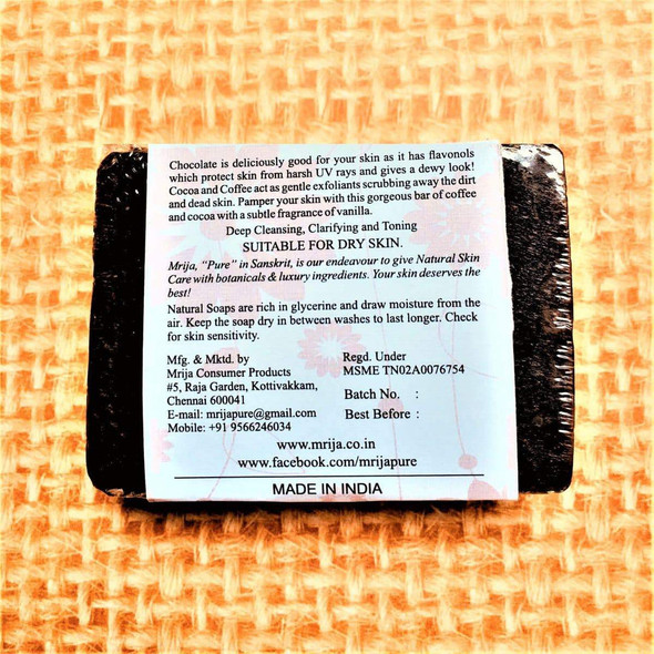 Cafe Mocha Soaps (Pack of 2) |By Mrija | 7.05 Oz | 0.44 lbs | SU-TQ-MAY20