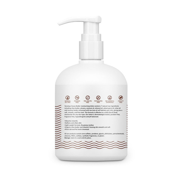 Cocoa Butter & Shea Butter Moisturizing Lotion |By Farm Honey | 10.14  Fl Oz | 0.08  gallons | SU-TQ-MAY20