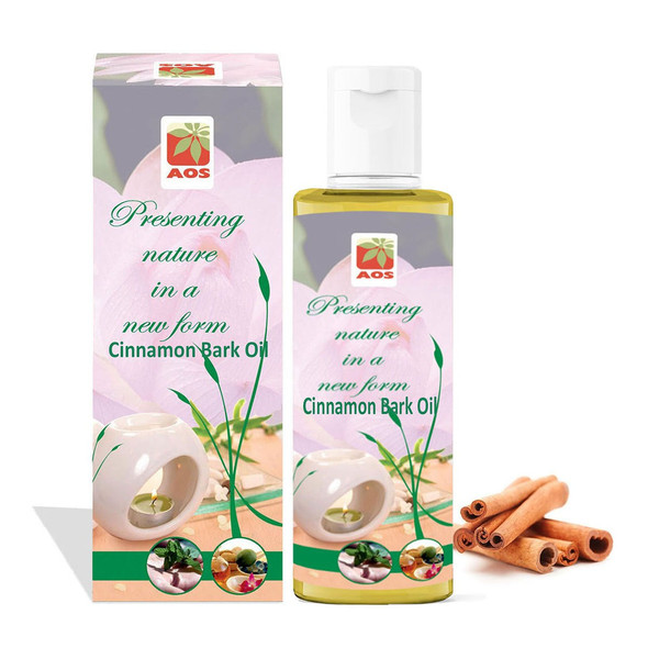 100% Pure Cinnamon Bark Oil |By AOS Products | 1.06 Oz | 0.07 lbs | SU-TQ-MAY20
