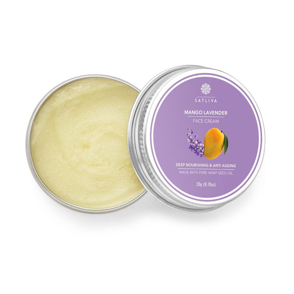 Mango Lavender Face Cream |By Satliva | 0.71 Oz | 0.04 lbs | SU-TQ-MAY20
