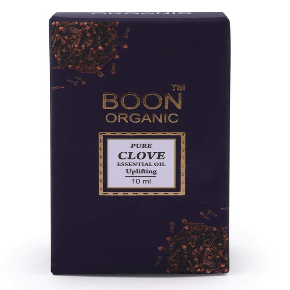 Clove Essential Oil |By Boon Organic | 0.35 Oz | 0.02 lbs | SU-TQ-MAY20