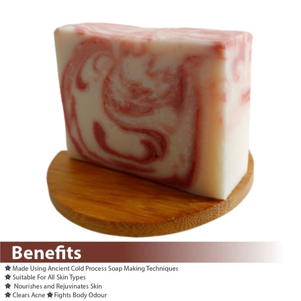 Jasmine And Geranium Hand Made Soap |By Aaranyam | 3.53 Oz | 0.22 lbs | SU-TQ-MAY20