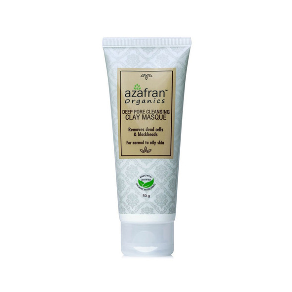 Deep Pore Cleansing Clay Masque |By Azafran | 1.76 Oz | 0.11 lbs | SU-TQ-MAY20