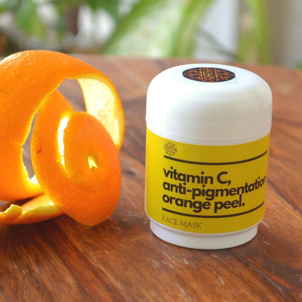 Vitamin C Anti Pigmentation Orange Powder Face Mask |By Pratha Naturals | 1.76 Oz | 0.11 lbs | SU-TQ-MAY20 Vitamin C Anti Pigmentation Orange Powder Face Mask |By Pratha Naturals | 1.76 Oz | 0.11 lbs | SU-TQ-MAY20