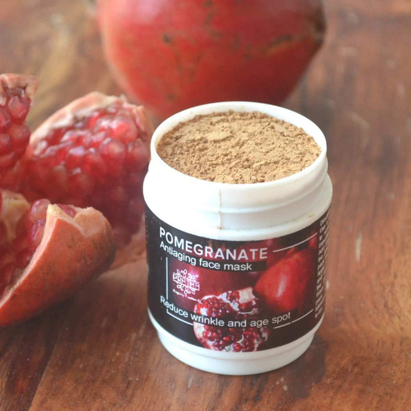 Pomegranate Anti-Ageing Face Mask | Reduce Wrinkle, Fine Line And Age Spot. |By Pratha Naturals | 1.76 Oz | 0.11 lbs | SU-TQ-MAY20 Pomegranate Anti-Ageing Face Mask | Reduce Wrinkle, Fine Line And Age Spot. |By Pratha Naturals | 1.76 Oz | 0.11 lbs | SU-TQ-MAY20