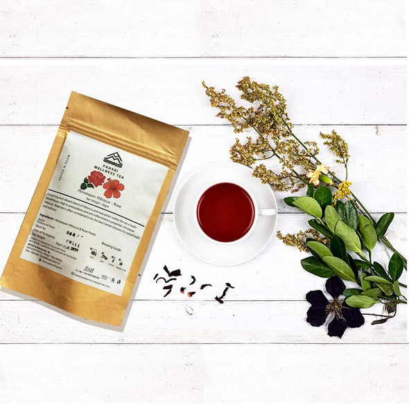 Himalayan Hibiscus - Rose |By Pahari Haat | 1.06 Oz | 0.07 lbs | SU-TQ-MAY20