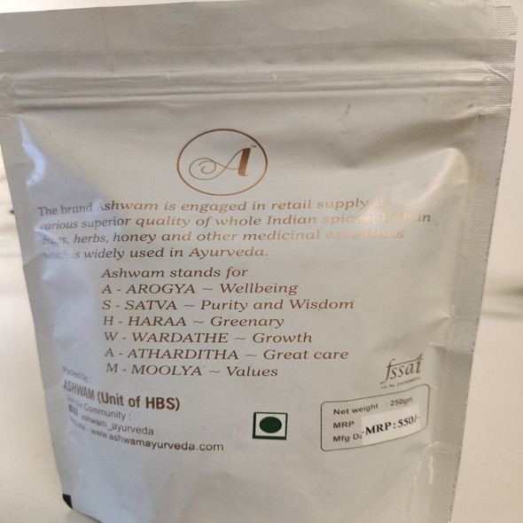Nutmace |By Ashwam Ayurveda | 8.82 Oz | 0.55 lbs | SU-TQ-MAY20