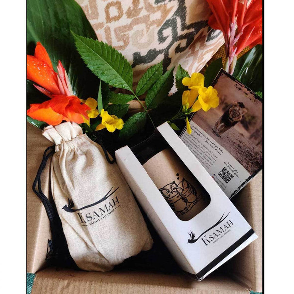 Eco-Friendly Trial Box (Coffee Cup And Hand Towel) |By Ksamah | 24.13 Oz | 1.51 lbs | SU-TQ-MAY20