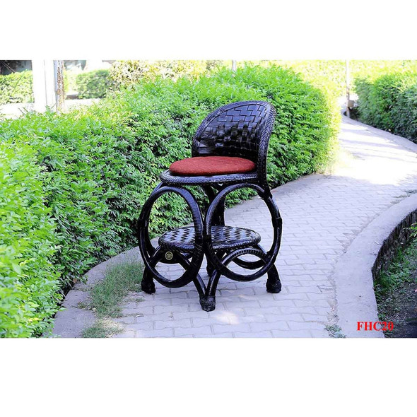 De'Dzines Handcrafted Eco-Friendly High Bar Chair of Height 63 x 63 x 116 cm |By De'Dzines | 1305.11 Oz | 81.5 lbs | SU-TQ-MAY20