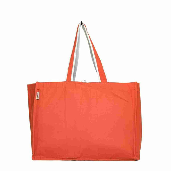 Canvas Vegetable Bag (Orange) |By Kritikala | 9.17 Oz | 0.57 lbs | SU-TQ-MAY20