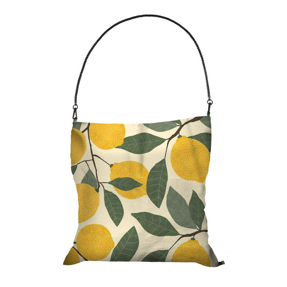 Tote Scarf -Citrus Luxuary And Diamonds Abstract |By Astu Eco | 10.58 Oz | 0.66 lbs | SU-TQ-MAY20