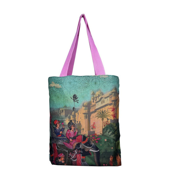 Indian Art Palace RPET Bag |By Eco Corner | 5.29 Oz | 0.33 lbs | SU-TQ-MAY20