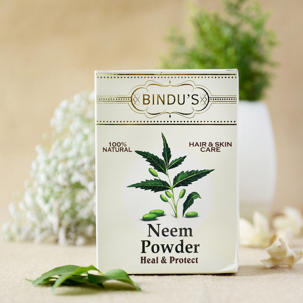 Neem Powder (Pack of 2) |By Bindu's Herbal | 7.05 Oz | 0.44 lbs | SU-TQ-MAY20