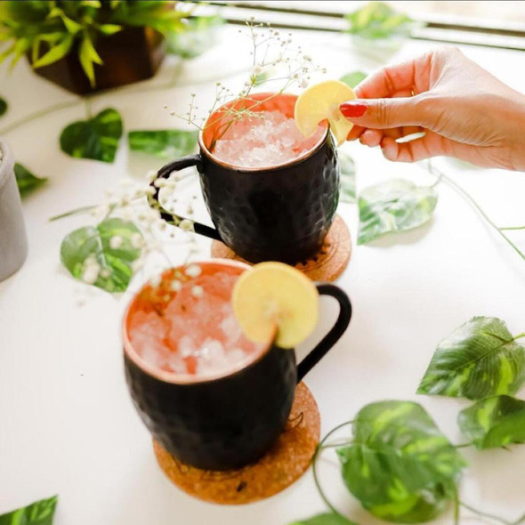 Antique Black Copper Mug (Moscow Mule) |By ONEarth India | 14.11 Oz | 0.88 lbs | SU-TQ-MAY20