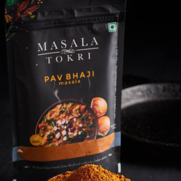 Pav Bhaji Masala & Sambar Masala (Handmade) (Pack of 2) |By Masala Tokri | 8.82 Oz | 0.55 lbs | SU-TQ-MAY20