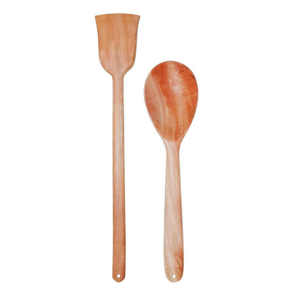 Wooden Ladle Kitchen | Cooking & Serving Spatula (Set of 2) |By Tora Creations | 7.76 Oz | 0.48 lbs | SU-TQ-MAY20
