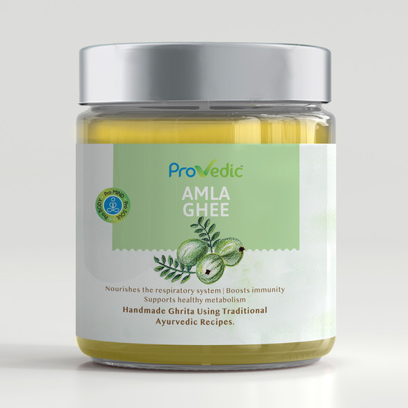 Amla Ghee - 250ml | By ProVedic | 8.45 fl oz | 0.07 gallon