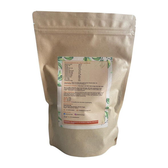 Miracle Moringa Powder (500 gms) | By Daivik Moringa | 18.24 oz | 1.14 lbs