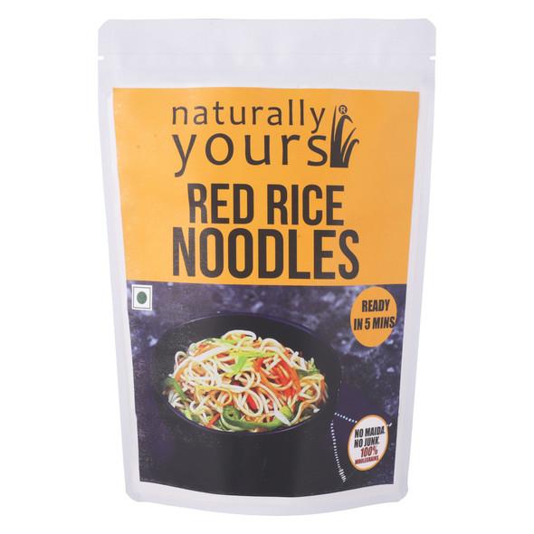 Naturally Yours Red Rice Noodles 180g  |  By Naturally Yours | For USA | 0.4 lbs |6.35 oz