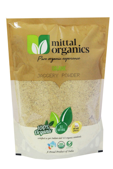 Jaggery Powder | By Mittal Organics | For USA | 17.64 Oz | 1.1 lbs