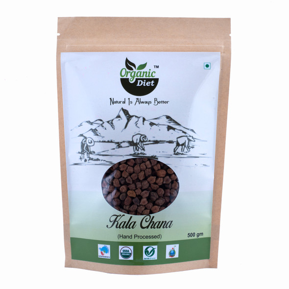 Kala Chana | By Organic Diet | For USA | 17.64 Oz | 1.1 lbs