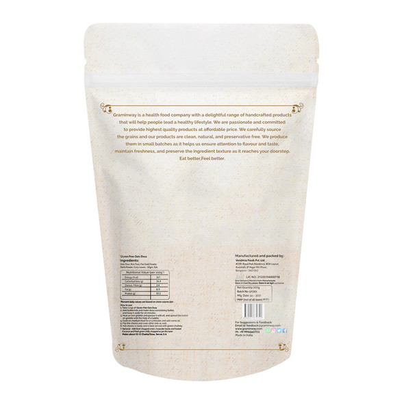 Gluten Free Oats Dosa | By Graminway | For USA | For USA | 35.27 Oz | 2.2 lbs