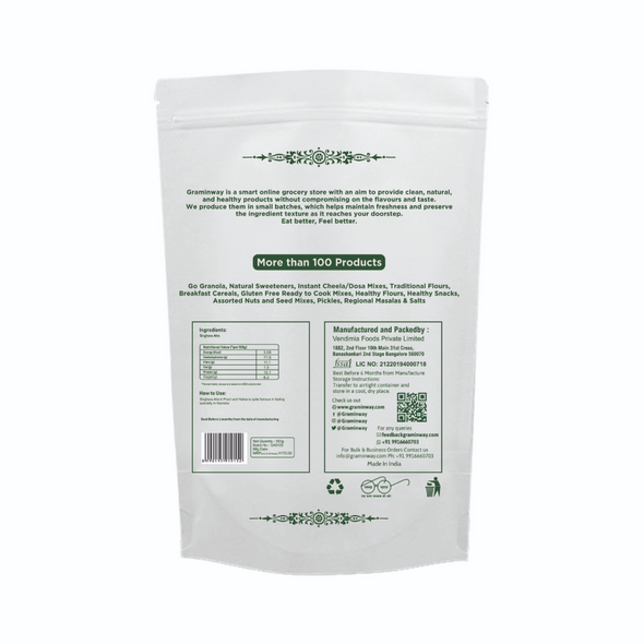 Gluten Free Singhara Atta | By Graminway | For USA | For USA | 17.64 Oz | 1.1 lbs