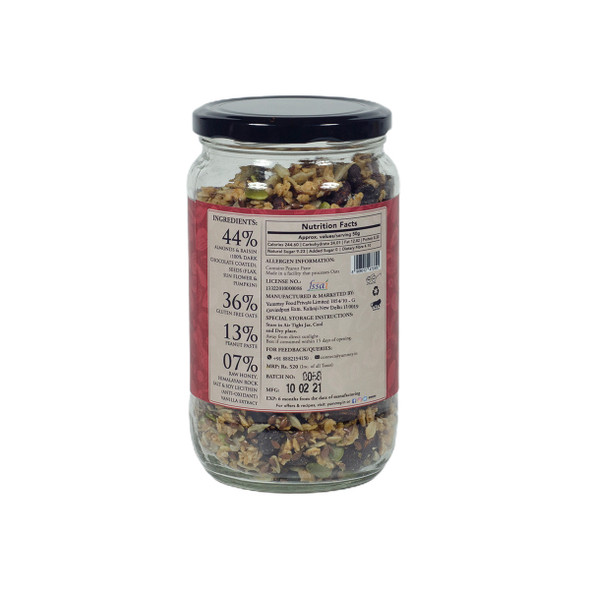 Choco - Trail Mix Muesli | By Yummsy Food | For USA | 28.22 Oz | 1.76 lbs