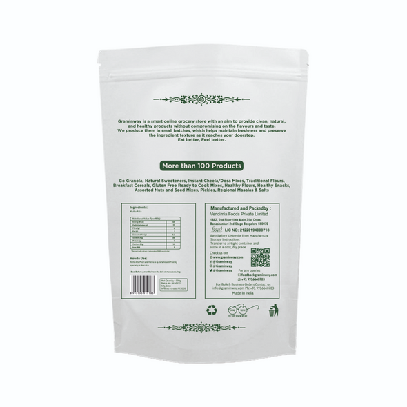 Gluten Free Kuttu Atta / Buckwheat Flour | By Graminway | For USA | For USA | 17.64 Oz | 1.1 lbs