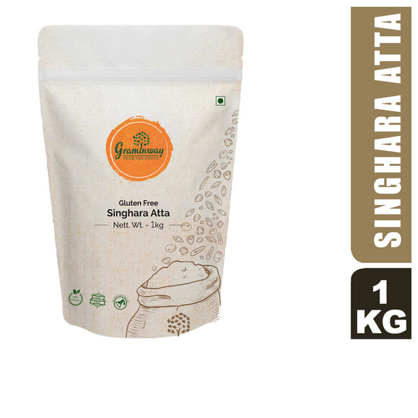Gluten Free Singhara Atta | By Graminway | For USA | For USA | 35.27 Oz | 2.2 lbs