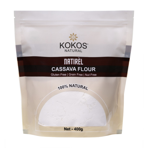 Cassava Flour | By Kokos Natural | For USA | 14.11 Oz | 0.88 lbs