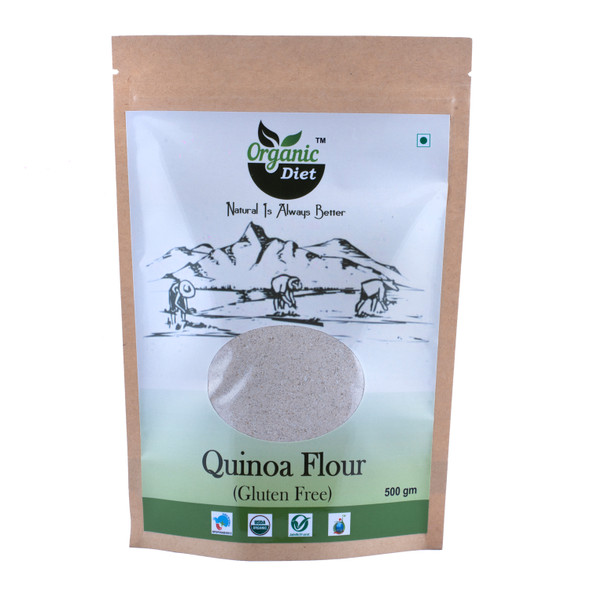 Quinoa Flour | By Organic Diet | For USA | 17.64 Oz | 1.1 lbs