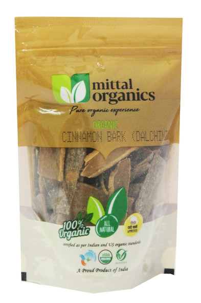 Cinnamon Bark (Dalchini) | By Mittal Organics | For USA | 1.76 Oz | 0.11 lbs