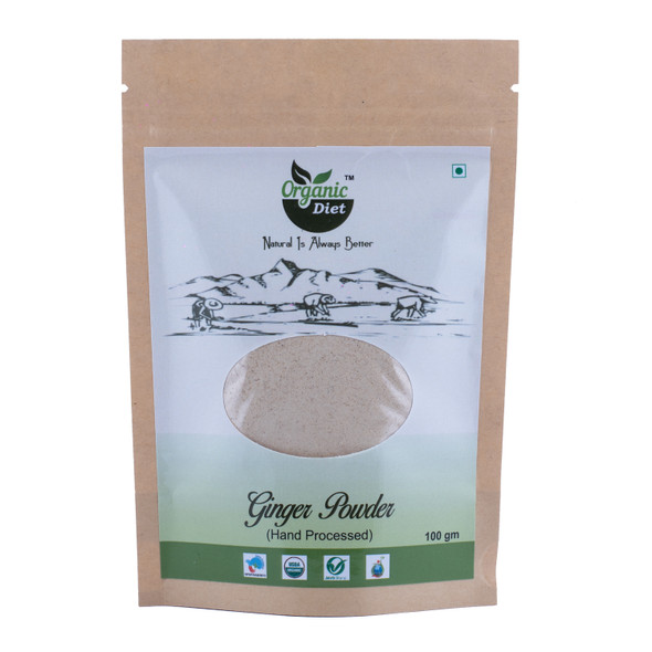 Ginger Powder | By Organic Diet | For USA | 3.53 Oz | 0.22 lbs