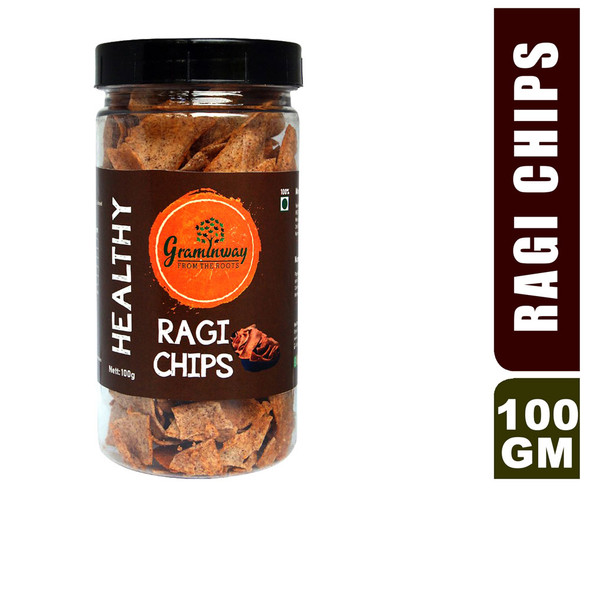 Healthy Ragi Chips | By Graminway | For USA | For USA | 3.53 Oz | 0.22 lbs